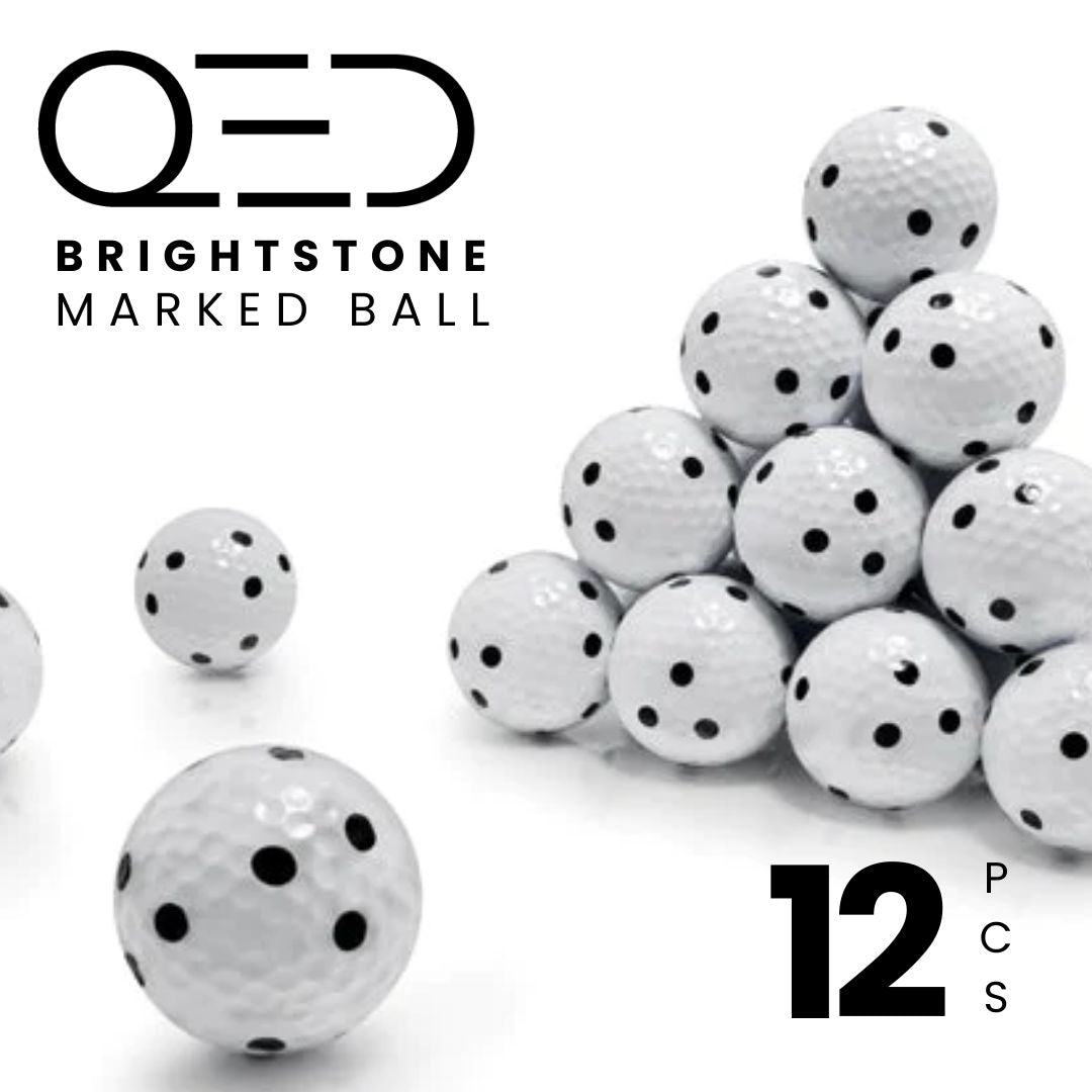 QED PRO Marked Balls | Golf Gear Technology
