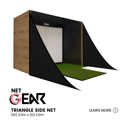 Triangle Black Fabric Net Gear Side Net